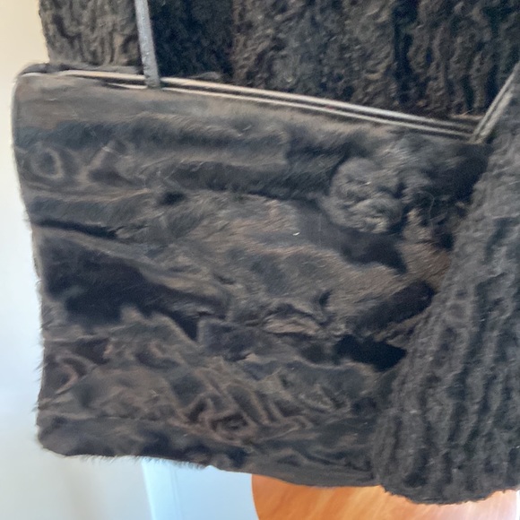 Swakara Lamb & Mink Fur Jacket - Picture 13 of 16